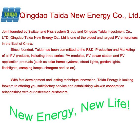 Qingdao Taida New Energy Co.,Ltd